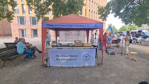 01.09.2025 - Opas und Omas für den Frieden - Werderscher Markt - Berlin