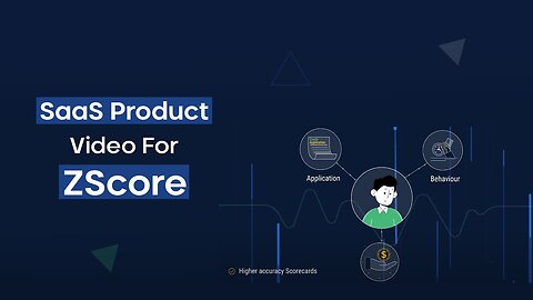 ZScore SaaS Explainer Video | Fintech Product Demo by MotionGility