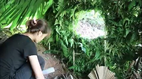 Survival Skills By Girl | Part No 05 #PolandBushcraft