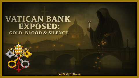 ✝️ Documentary: 'Vatican Bank Exposed ☆ Money, Murder & The Black Robes of Rome'