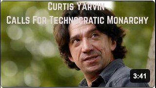 Curtis Yarvin ( Dark MAGA Guru ) Calls For Technocratic Monarchy