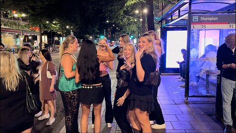 STOCKHOLM 4K NIGHTLIFE-WHAT HAPPENS AFTER MIDNIGHT HOT GIRLS