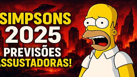 As previsões dos Simpsons para 2025!