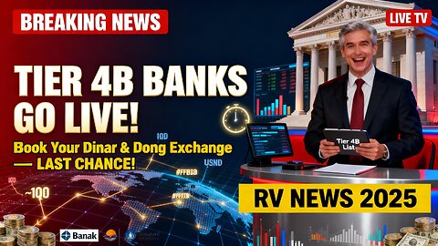 🚨 Tier 4B Banks Go LIVE! 💰 Book Your Iraqi Dinar & Dong Exchange Appointment NOW — Last Chance! 💥