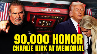 90K Honor Charlie Kirk At Memorial - Bubba the Love Sponge® Show | 9/22/25