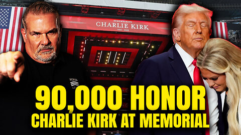 90K Honor Charlie Kirk At Memorial - Bubba the Love Sponge® Show | 9/22/25