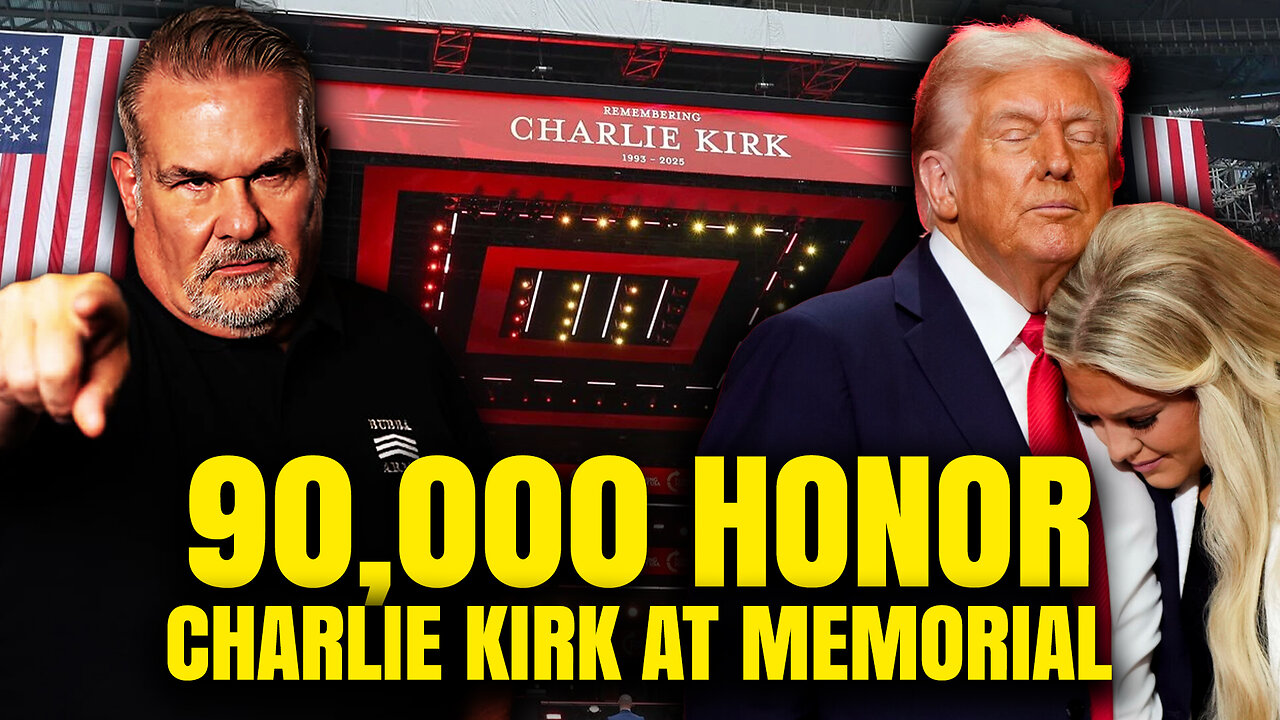 90K Honor Charlie Kirk At Memorial - Bubba the Love Sponge® Show | 9/22/25