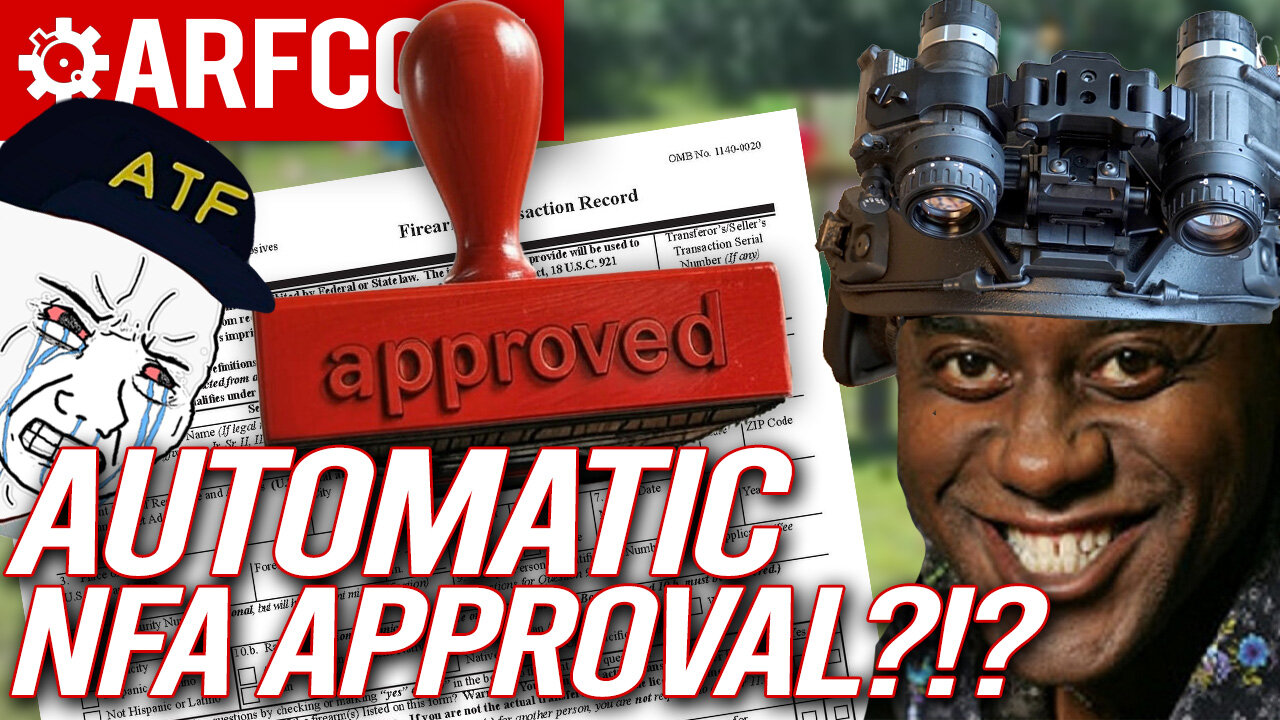 NFA Forms Approved AUTOMAGICALLY?!? | Blondi Making Progress? | ATF Resists Returning Stolen FRTs
