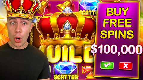 BIG $100,000 BONUS BUY ON JUICY FRUITS 👑 HIGHROLL SPINS