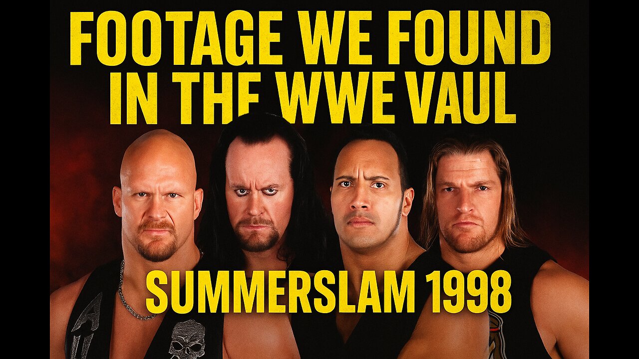 SummerSlam 1998 footage we found in the WWE