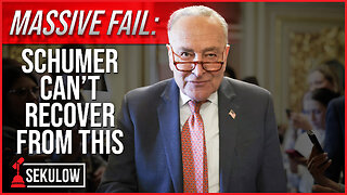 MASSIVE FAIL: Schumer Can’t Recover from This