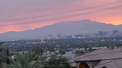 Did you SEE tonight's STORMY Las Vegas sunset? Check THIS out! 07.17.2025 #follow #lasvegas #gaming