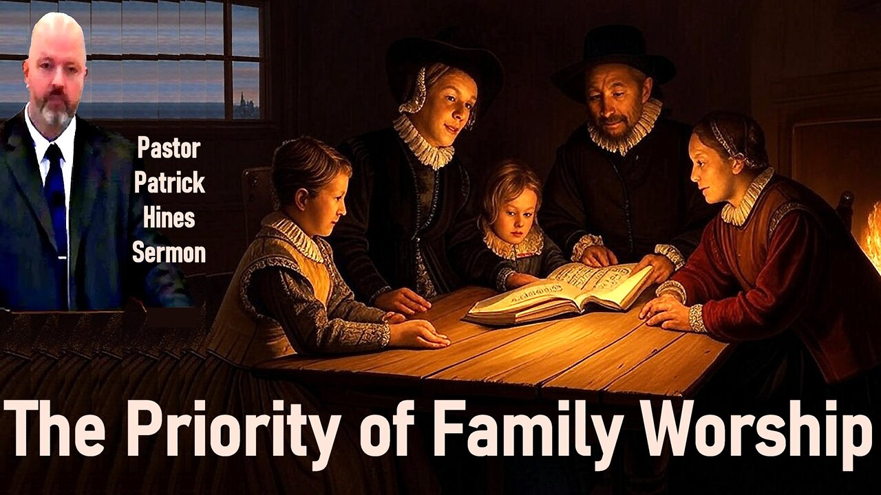The Priority of Family Worship - Pastor Patrick Hines Sermon (Deuteronomy 6:1-9 NKJV)