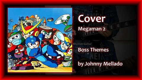 Megaman 2 - Boss Theme (Metal Cover) | Johnny Mellado