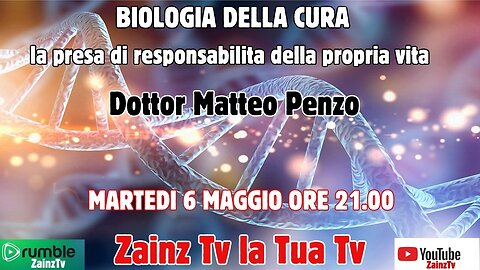 Le Dirette di #Zainz - Biologia della Cura