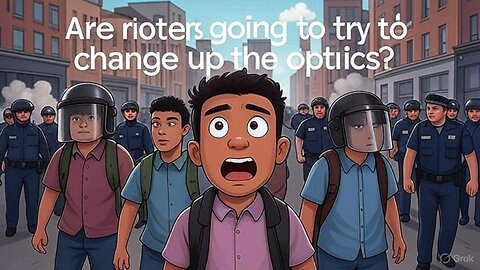 Are rioters going try to change up the optics? - AC Daily Show (Ep. 482)