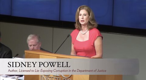 A Tribute to an American Hero - Sidney Powell