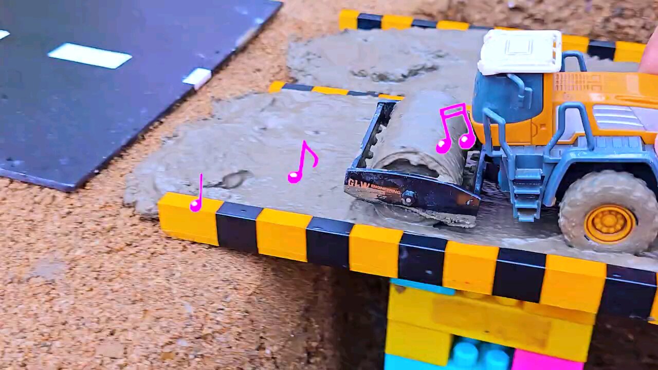 Diy_tractor_making_bulldozer_repair_train_railway___Excavator_Crawler_Crane_and_Construction_Trucks
