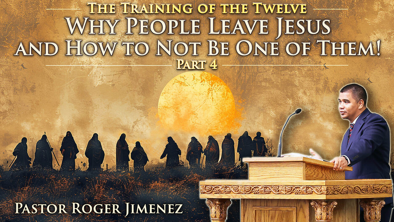 Why People Leave Jesus and How to Not Be One of Them! | Pastor Roger Jimenez
