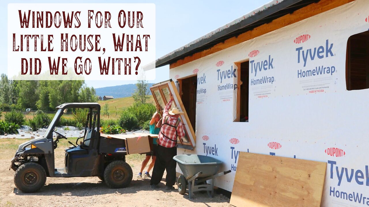 Putting Windows in Our Little House, Check Out The Amazing Second Hand Windows We Found!
