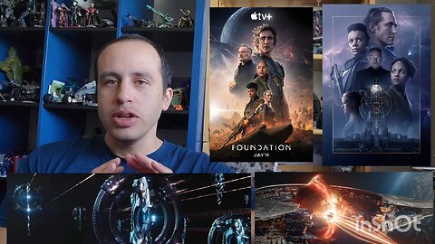 FOUNDATION seasons 1 & 2 review @AppleTV SCI-FI series