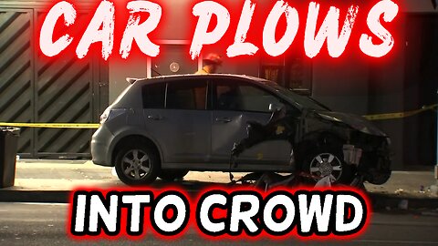 BREAKING: Car Plows Into Crowd in Los Angeles, Shots Fired