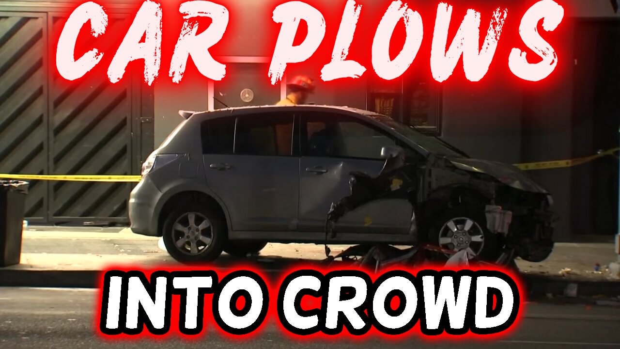 BREAKING: Car Plows Into Crowd in Los Angeles, Shots Fired