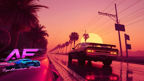 Saturday Synthwave Drive - and den? Speed Racer