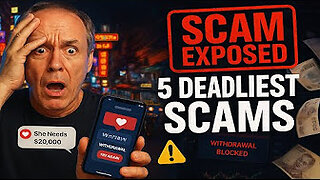 Thailand 5 deadliest scams!
