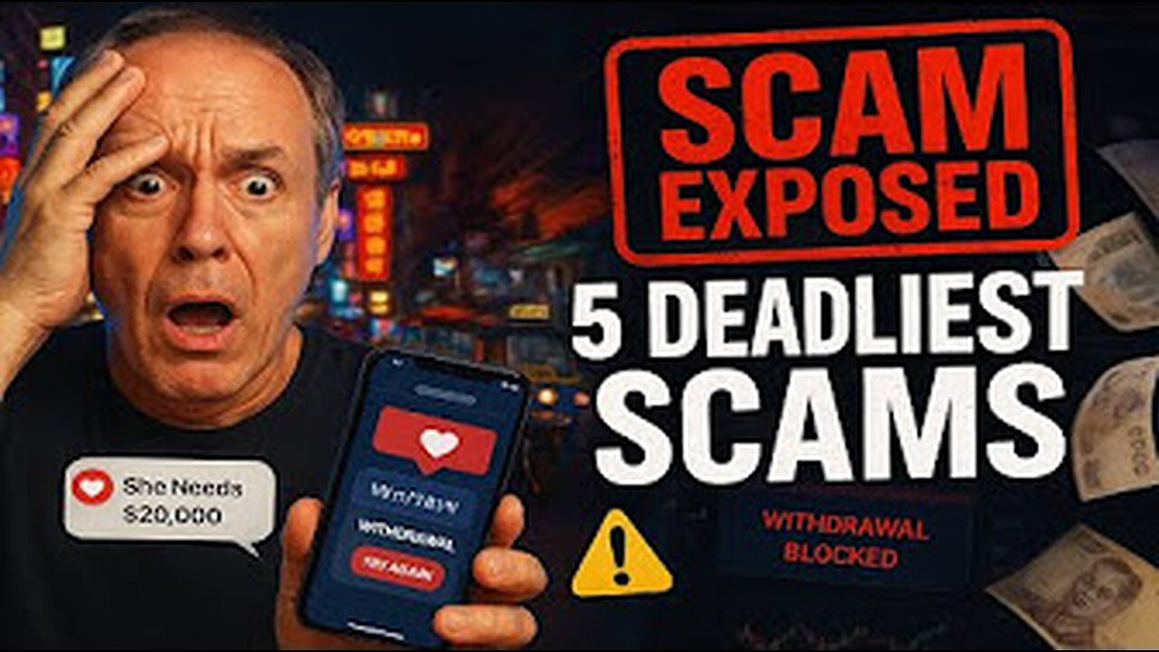 Thailand 5 deadliest scams!