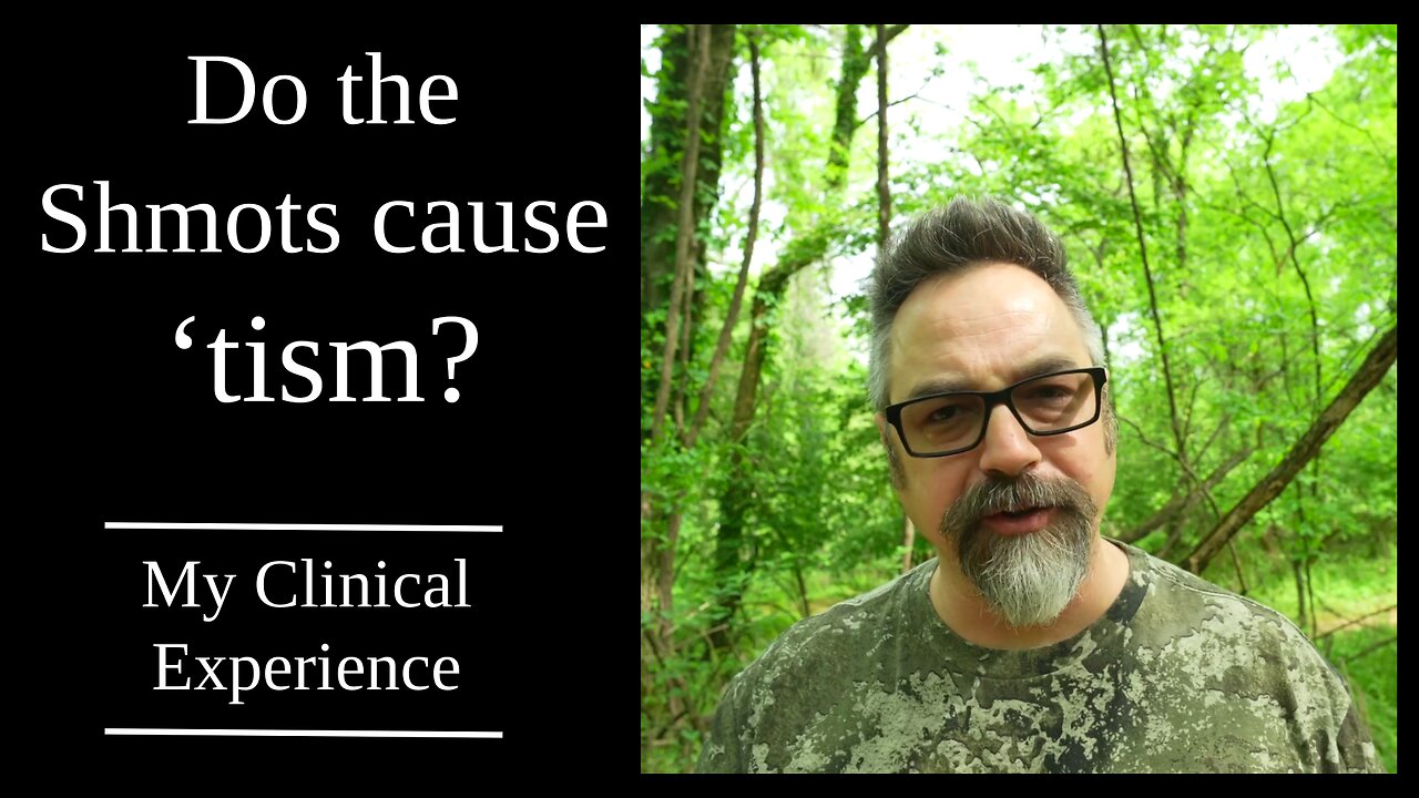 Do the shmots cause 'tism?
