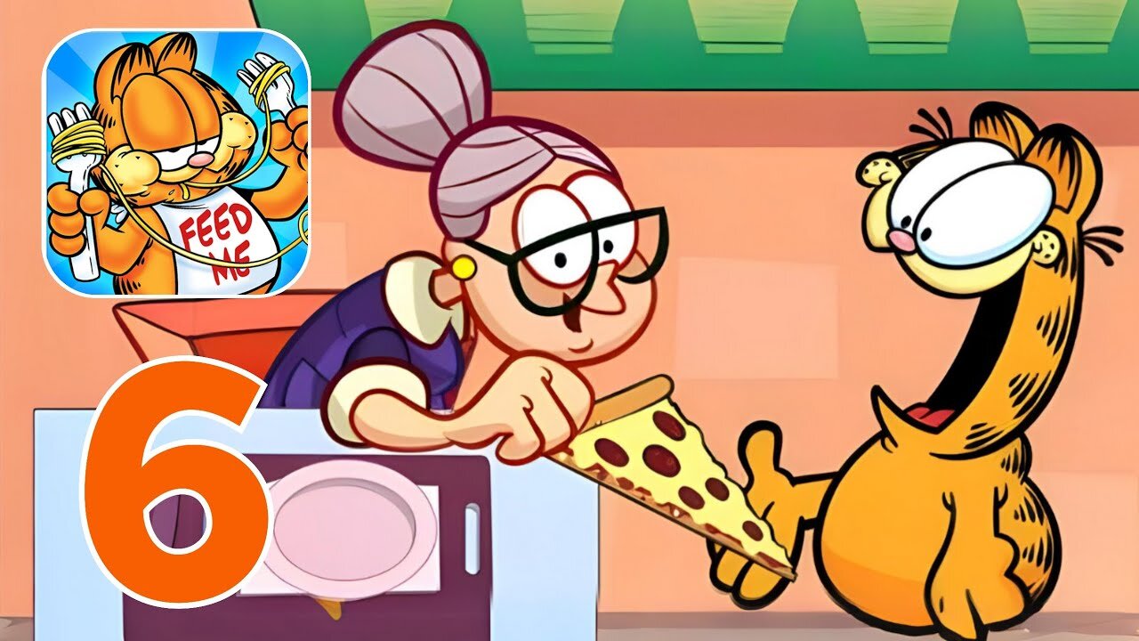Garfield: My Big Fat Diet - Gameplay Walkthrough Part 6 - Level 51-60 (iOS, Android)