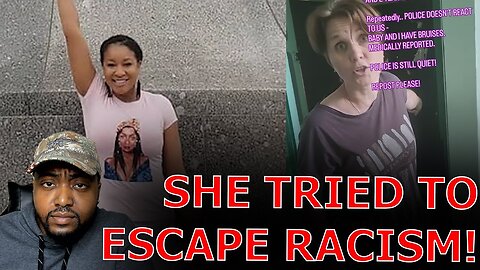 Black Woman IN TEARS After FLEEING America & MOVING TO RUSSIA TO ESCAPE RACISM And Police BACKFIRES!