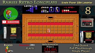 Legend of Zelda - Second Quest (GBA) | Classic NES Edition | Episode #8
