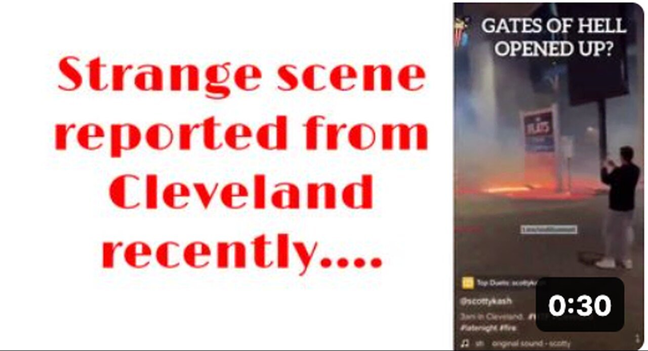 "Unraveling the Mystery: Recent Surprising Spectacle Reported in Cleveland"