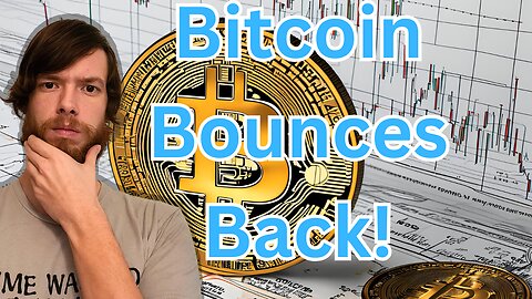 Bitcoin Bounces Back! #crypto #grt #xrp #algo #ankr #btc