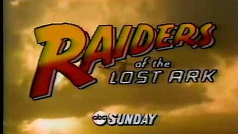 September 24, 1986 - Promo for Network TV Premiere of 'Raiders of the Lost Ark'