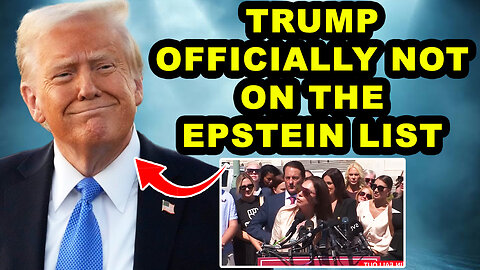 Epstein Victims EXONERATE Trump, ANNOUNCE TRUE Epstein List