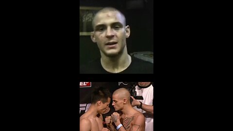 Dustin Poirier after his first UFC loss to The Korean Zombie — 13 years ago: