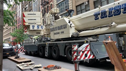 Street Crane (Midtown Manhattan Apartment)