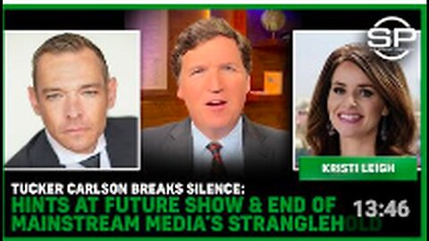 "Tucker Carlson Breaks Silence, Hints at New Show and End of Mainstream Media Dominance"