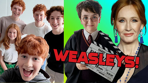 The WEASLEY'S HAVE BEEN CAST! | Harry Potter HBO Show News