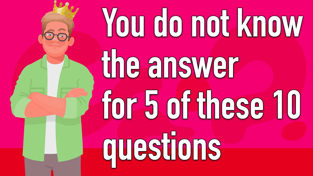 Knowledge Quiz for Geniuses