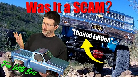Axial SCX10 III Pro-Line '82 Chevy K-10 is sweet! WAS IT A SCAM? 😲 "Limited Edition"?