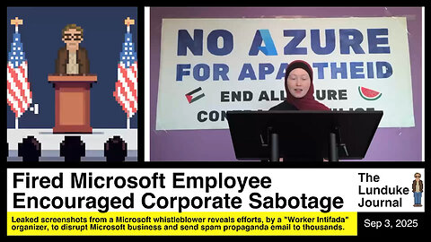 Fired Microsoft Employee Encouraged Corporate Sabotage