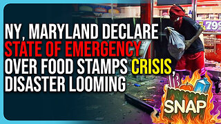NY, Maryland Declare State of Emergency Over Food Stamps Crisis, Disaster Looming