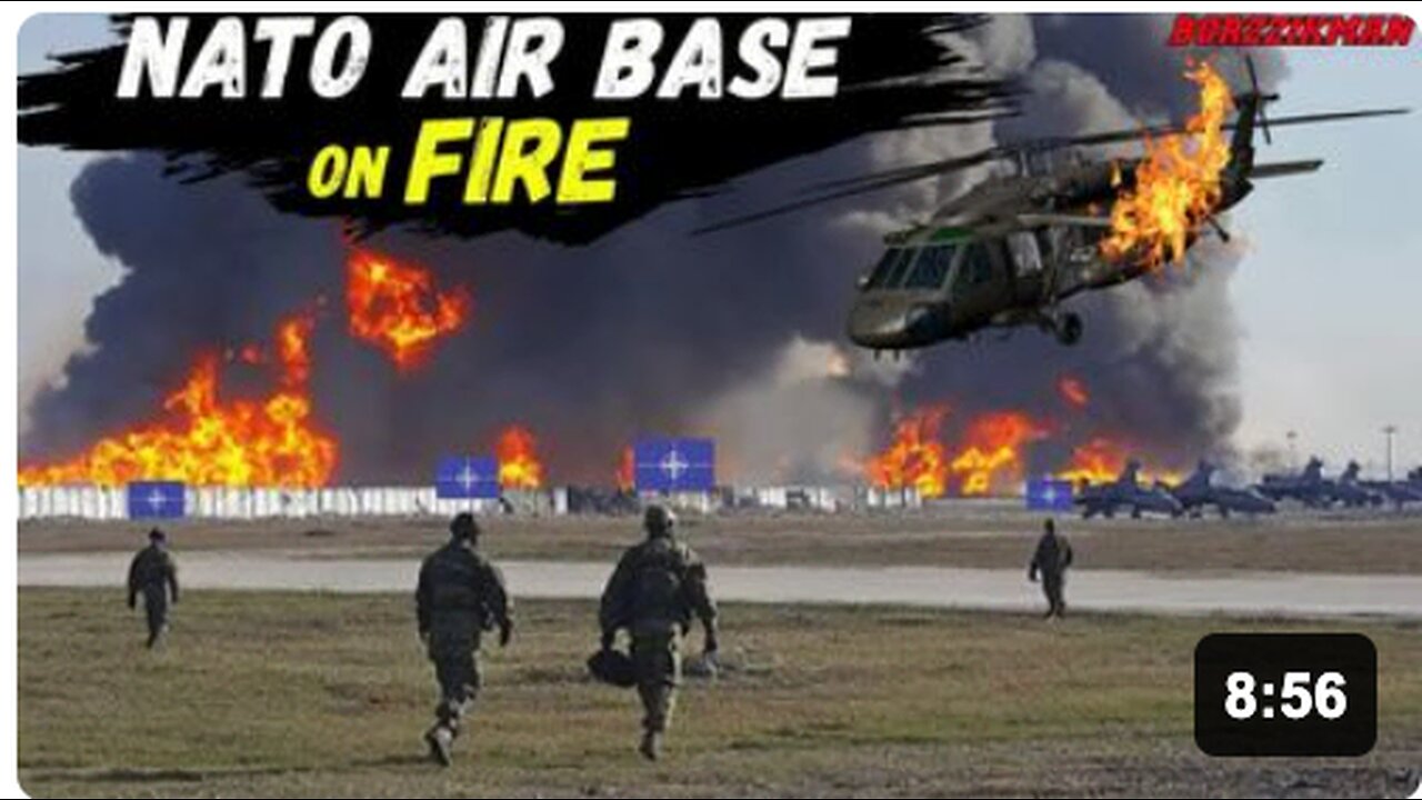 RUSSIA Brutally Attacked NATO Base in 'PRILUKI' & Wiped OUT $12 Million US Chopper UH-60 Black Hawk