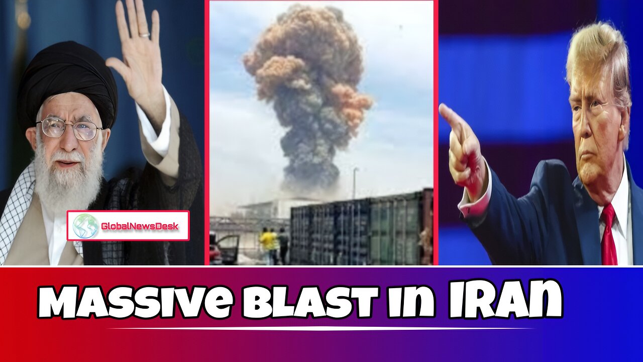Massive Explosion Rocks Iran’s Shahid Rajaee Port | Dozens Dead, Hundreds Injured