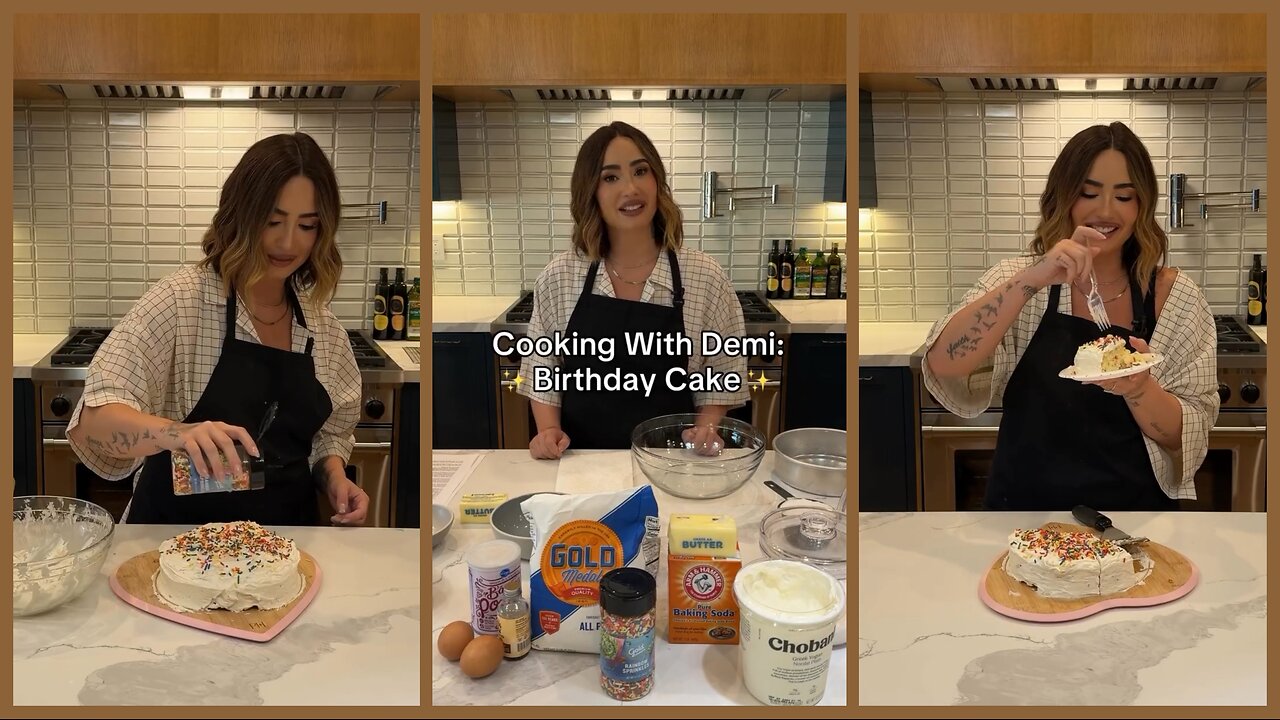 Cooking With Demi: Birthday Cake