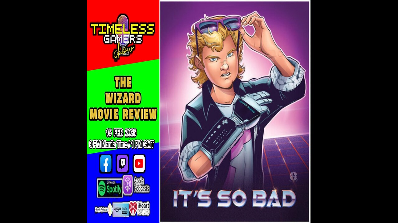 The Wizard (1989) Movie Review - Timeless Gamers Show episode 126 (REPLAY)